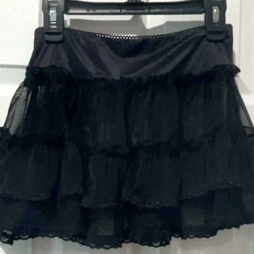 Bradn New Never Worn Sexy Black Intimate Skirt NWT